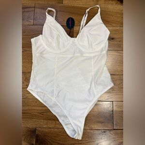 Women’s White Bodysuit